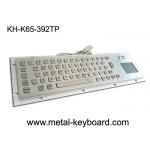 Water proof Industrial Keyboard with Touchpad , Metal Panel Mount Ip65 Keyboard for sale