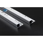 Antierosion Chrome Square Edge Tile Trim 10mm Tempered T6 Alu6063 Material