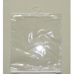PE k Plastic Pouches Packaging With Hook / Underwear Clothing Clear Bag for sale