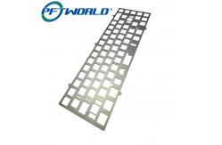 China Metal Aluminium CNC Machining Components CNC Turning Parts Mechanical Keyboard Case Kit supplier