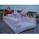 Inflatable christmas / halloween / inflatable festival decoration / inflatable santa for sale