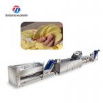 Vegetable Hair Roller Bubble Washing Selection Cutting Machine Production Line for sale