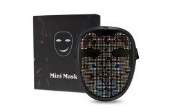 China Kids Programmable Smart LED Face Mask Editable Patterns Text By PC supplier