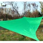 Anti Aging Shade Sail Net Green Portable Sun Shade Sail 3.6x3.6m 5x5m for sale