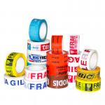 Personalised Design White Printed BOPP Custom Logo Packaging Adhesive Tape for sale