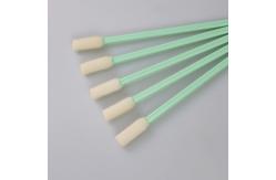 China Dust Free Cleanroom Sponge Foam Tip Cleaning Swabs For Printer supplier