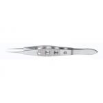 Micro Surgical Ophthalmic Accessories Straight Tip Suturing Forceps Surgical Instrument For Ophthalmic Operation for sale