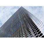 Wall Cladding Facade Decorative Expanded Aluminum Mesh Metal for sale