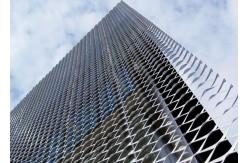 China Wall Cladding Facade Decorative Expanded Aluminum Mesh Metal supplier