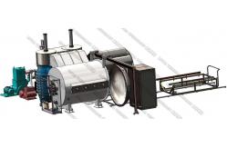 China Horizontal Vacuum Metalizing Machine, Plastic Cutlery PVD DC Planar Magnetron  Sputtering System supplier