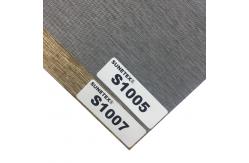 China 100% Polyester Translucent Sheer 3M Width Zebra Fabrics For Window Treatment supplier