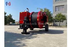China Hydraulic Traction Overhead Line Stringing Equipment Force Speed Stepless Adjustable supplier