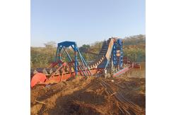 China Gold Dredging Chain Bucket Dredger For River supplier