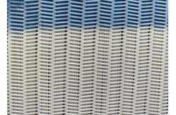 China Middle Loop Polyester Spiral Fabric With Side Cloth 45mm With Both Edges supplier
