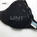 Glue Sewing Shoulder Pads , Black Jacket Shoulder Pads Polyester