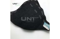 China Glue Sewing Shoulder Pads , Black Jacket Shoulder Pads Polyester supplier