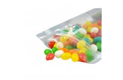 China 7g Resealable Aluminum Bags Holographic Gravnre Print Side Gusset Pouch supplier