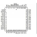 Integrated Circuit Chip 32K x 18 Bit BurstRAM Synchronous Fast Static RAM MCM67B518FN9 MOTOROLA PLCC52 for sale