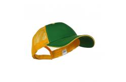 China Customized Unisex 5 Panel Trucker Cap With Metal Buckle supplier