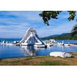 Lake Inflatable Floating Water Park Equipment , Inflatable Water Games