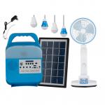 Lithium Battery Solar MP3 Mini Home Lighting System With Radio for sale