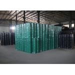 Customizable Green PVC Coated Welded Wire Mesh Rolls Low Carbon Steel Q195 Free Samples for sale