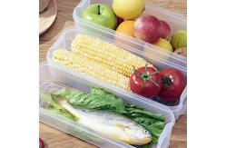 China Plastic Spaghetti Storage Container Plastic Kitchen Organizer supplier