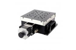 China Adjustable Height Z Axis Motorized Lab Jack 160×160mm Screw Drive supplier