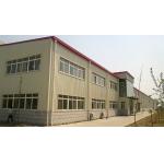 Customized Prefab Commercial Building Portal Frame With Steel H Section for sale