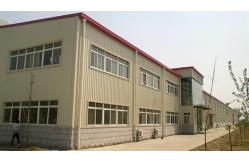 China Customized Prefab Commercial Building Portal Frame With Steel H Section supplier