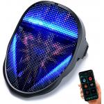 Face Changing Smart LED Face Mask USB Rechargeable Customizable Pattern for sale