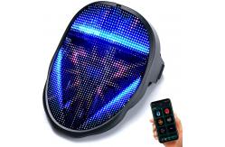 China Face Changing Smart LED Face Mask USB Rechargeable Customizable Pattern supplier