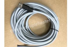 China M12 Barrel 5-pin Male Axial Connection Female With Connecting Cable supplier