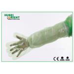 LDPE Disposable Plastic Arm Sleeves For Slaughtering / Food Processing , Eco - Friendly