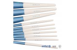 China Angular Cosmetic Makeup Brush Set supplier