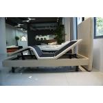 Black Smart Adjustable Bed Wireless Remote Control Steel Smart Base Bed