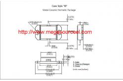 China X, Ku-Band Internally Matched FET  SUMI  FLM1011-12F Integrated Circuit Chip supplier