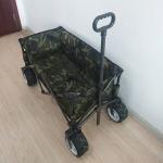 Multipurpose OEM Outdoor Camping Cart 600D Shopping Folding Trolley Carts for sale