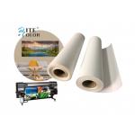 Aqueous Inkjet Printed Cotton Canvas 360gsm Matte Art Exhibitions Roll Stretched