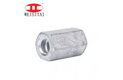 China Thread Galvanized Hex 20mm Scaffolding Jack Nut supplier