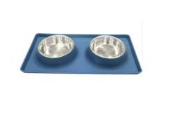 China Adjustable 26x45cm Pet Food Feeder supplier