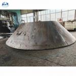 5800mm Diameter Toriconical Cone Tempered Dish Head For Pressure Vessel for sale