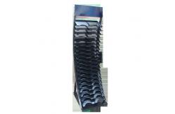 China 575mm Length 700mm Width Tile Sample Display Rack , Ceramic Tile Display Racks Black supplier