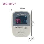 Indicator Buzzer PR Hand Held Pulse Oximeter With Spo2 Probe Sensor