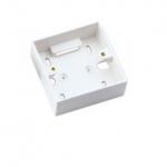 White Or Ivory Fiber Optic Faceplate , ABS / PC Material 2 Port Faceplate 86 * 86 for sale