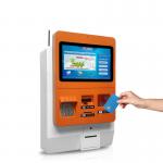 Space Saving Wallmount Touchscreen Kiosk 11 - 21 LCD Landscape Display