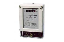 China Two Wires Single Phase Electric Meter Active Energy Measuring With Register Display supplier