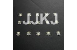 China Custom shape Sapphire Optical Blank Sapphire Single Crystal Material with Metallization supplier