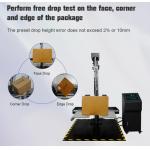 Double Wings Drop Package Testing Equipment With Digital Height Indicator