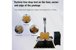 China Double Wings Drop Package Testing Equipment With Digital Height Indicator supplier